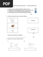 Soalan Sains KSSM Form 2