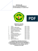 Makalah Bab 8 Sistem Pendidikan Nasional