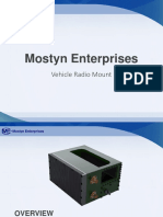 Mostyn Enterprises: Vehicle Radio Mount