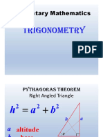 Elementary Mathematics: Trigonometry