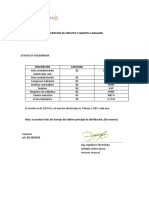 Descripción de Circuito y Equipos A Analizar - Daisel