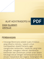 Alat Kontrasepsi Kondom: Dian Islamiati 1604113