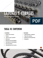 Cadenas y Correas