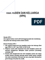 Hak Pasien Dan Keluarga (HPK)