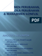 11830_manajemen Perubahan, Mengelola Perubahan & Manajemen Konflik