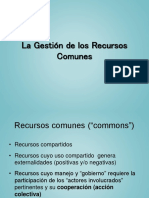 Gestion Recursos Comunes