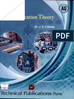 Communications Theory by CHITODE PDF