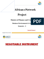 Pan African Enetwork Project: Masters of Finance and Control
