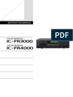 Icom FR3000 - 4000 Instruction Manual