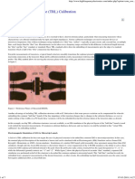 Virtual Thru-Reflect-Line (TRL) Calibration