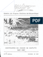 Boletim Do Arquivo Histórico de Moçambique Nº2 - Outubro de 1987