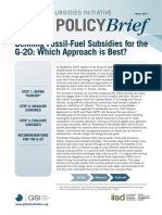 Defining Fossil-Fuel Subsidies for the G-20- Which Approach is Best