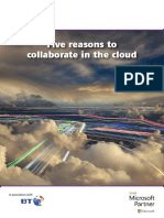 Five Reasons To Collaborate in The Cloud