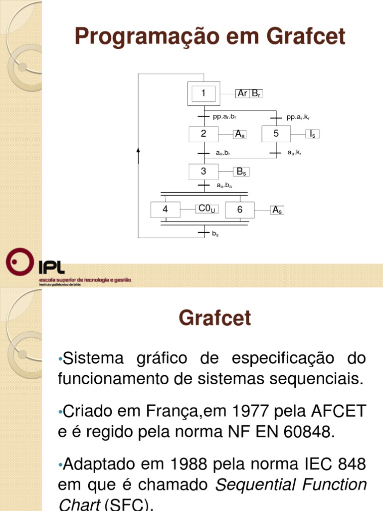 06-Programação Grafcet PDF | Download grátis PDF | Inicialização ...