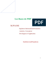 Cours de PHP Niveau 1