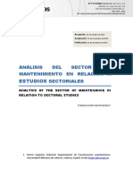 Analisis de Mantenimiento en Las Empresas