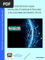 Step-By-Step Guide Installing Ethereum & Building a Blockchain on Ubuntu 16.04 Linux Server