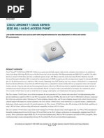 Cisco Aironet1130 Datasheet