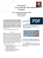 Percobaan 2 Praktikum Rangkaian Elektrik