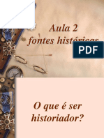 Aula 2 - Fontes Históricas