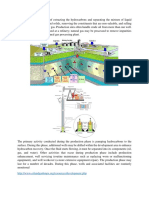 Production Is The Process of Extracting The Hydrocarbons and Separating The Mixture of Liquid