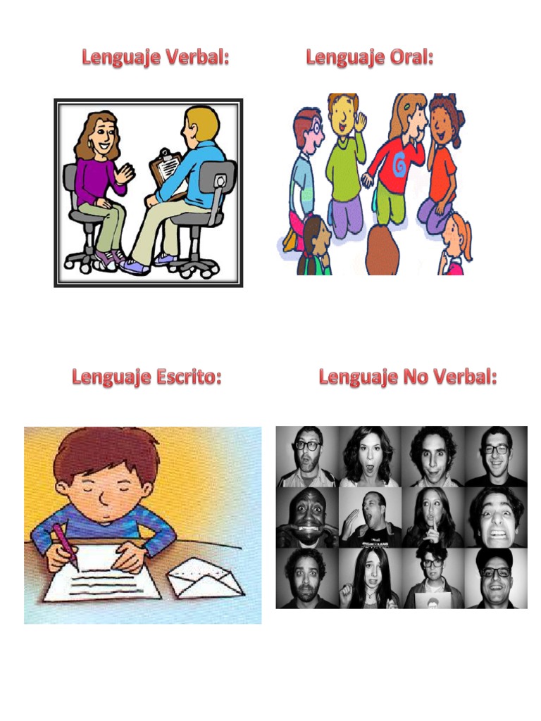 Lenguaje Oral Verbal y Otros Imagenes | PDF