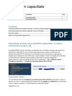 Documentatie Transfer Intra UR Si UR-UR