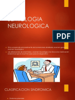 SEMIOLOGIA NEUROLOGICA