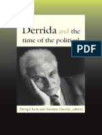 Derrida and The Time of The Political