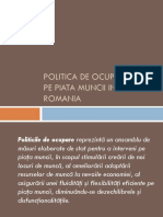 Politica de Ocupare