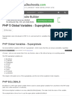 WWW W3schools Com PHP PHP Superglobals ASP