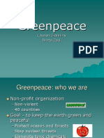 Greenpeace: Lauren Gianniny Britta Zack