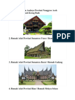 20 Nama Dan Gambar Rumah Adat Di Indonesia