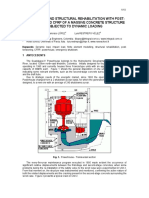 Assesment and Structural Rehabilitation With Posttensioning