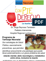 Tamizaje Neonatal Detecta Enfermedades