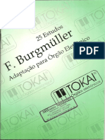 F. Burgmüller - Tokai - 25 Estudos