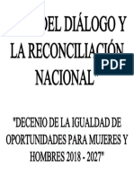 Año Del Diálogo y La Reconciliación Nacional