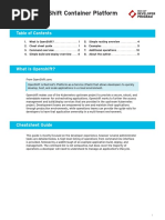 OpenShift Cheat Sheat