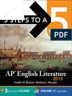 5 Steps To A 5 AP English Literature, 2015 Edition