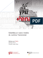 Colombia Nuevo Modelo de Justicia Transicional - ProFis - GIZ PDF