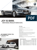 Joy Is BMW.: BMW Model Pricelist March 2010