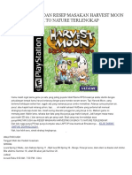 Download WalkThroughDanResepMasakanHarvestMoonBacktoNatureTerlengkapbygeghoSN37323339 doc pdf