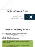 2013-08-06_Postgres Tips and Tricks