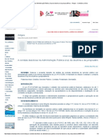 A Conduta Desidiosa Na Administração Pública À Luz Da Doutrina e Da Jurisprudência - Artigos - Conteúdo Jurídico