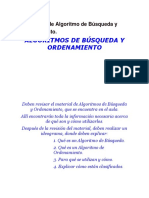 Ideograma de Algoritmo de Búsqueda y Ordenamiento