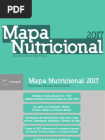 Mapa nutricional de los escolares 2017