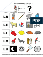 11 Conciencia Fonologica LA LE LI LO LU