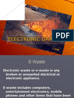 E Waste Electronic Garbage