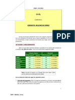 Ejercicio de Excel 1 Rellenos y Series I PDF