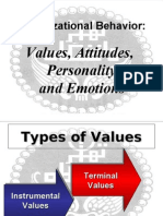 3-Values, Attitudes, Personality and Emotions